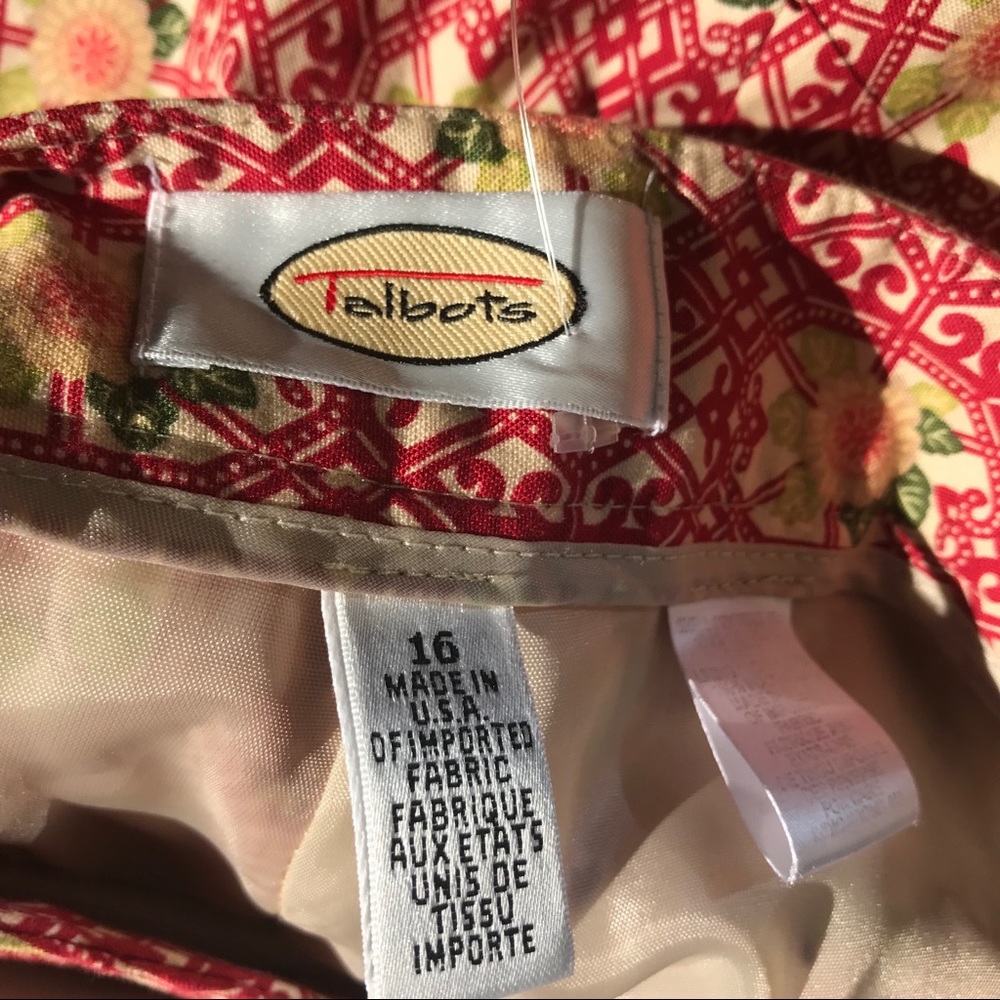 Talbots Patterned Trousers - image 2